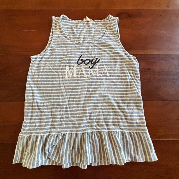 Jane and Delancey Tops - Jane + Delancey Boy Mama Tank